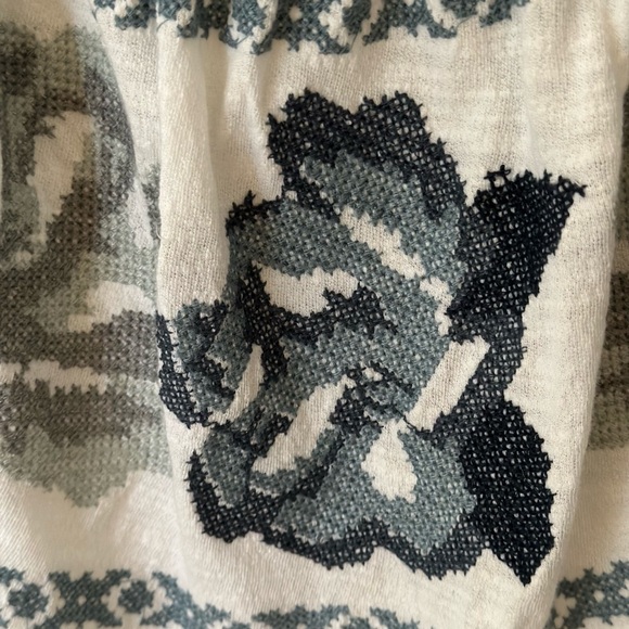 Free People Boho Peasant Top - Picture 4 of 7